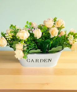 ARTIFICIAL FLOWER BASKET 6847-105