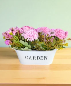 ARTIFICIAL FLOWER BASKET 6847-106