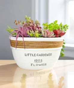 ARTIFICIAL FLOWER BASKET 6849-101
